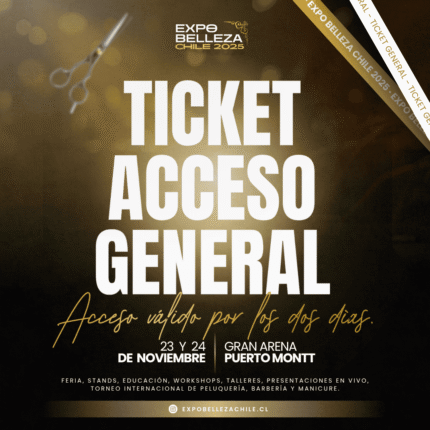 Ticket de Cortesía Expo Belleza Chile 2025